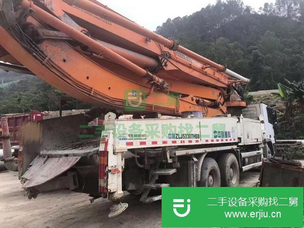 遼寧出售二手中聯47米泵車