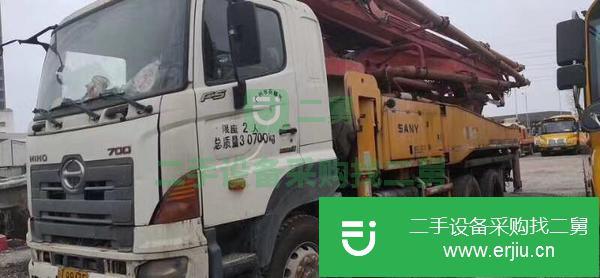 湖南出售二手三一46米泵車