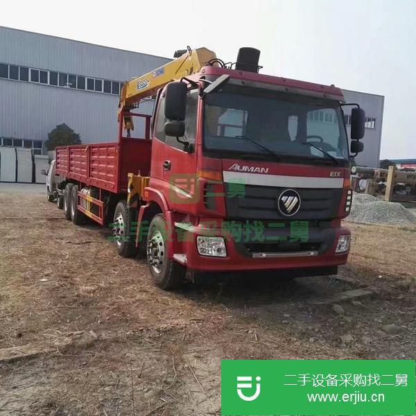湖北出售二手前四后八徐工14噸隨車(chē)吊