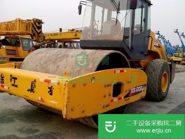 山東出售二手徐工20噸振動壓路機