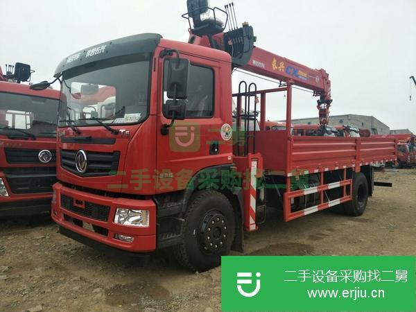 上海出售二手東風T5單橋8噸隨車吊