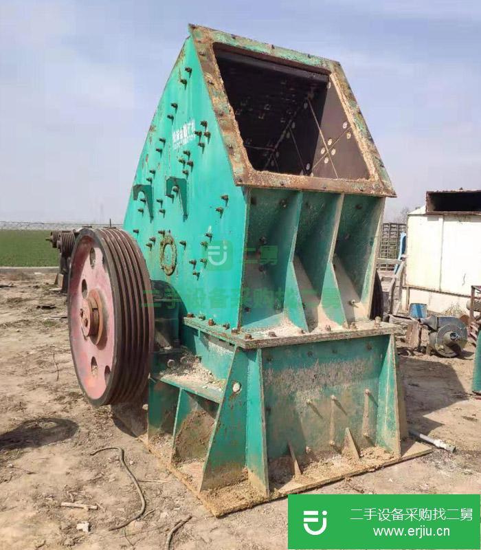 河南出售二手200噸石子破碎機