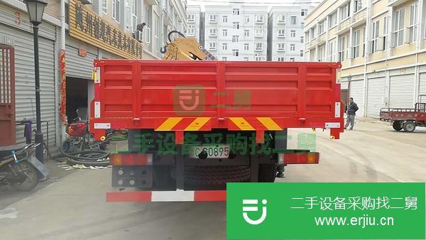 廣西出售二手東風12噸隨車吊