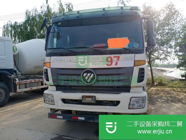 山東出售二手歐曼后八輪14方攪拌車