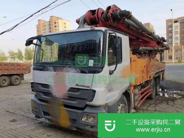 遼寧出售二手三一49米混凝土泵車