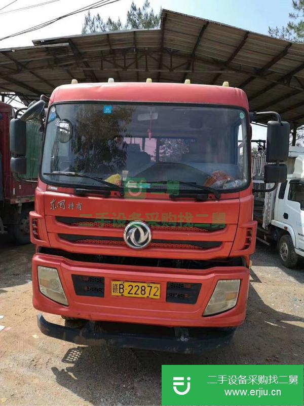 江西出售二手后八輪平板運輸車