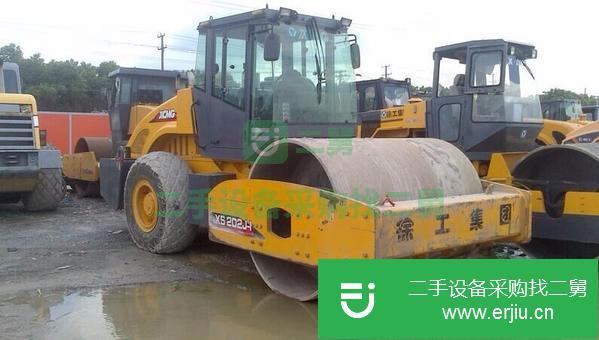 山東出售二手徐工20噸壓路機