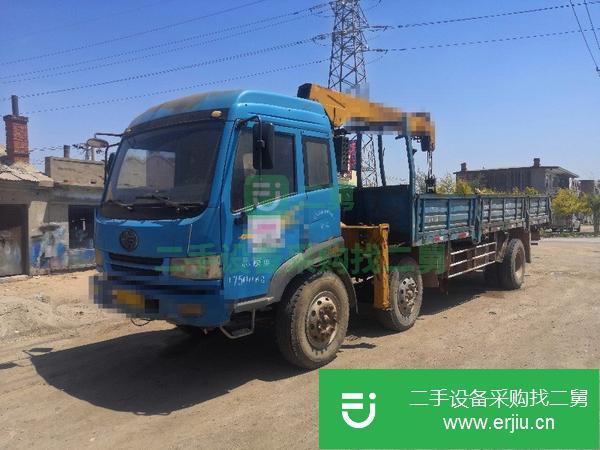 遼寧出售二手解放前四后四隨車吊