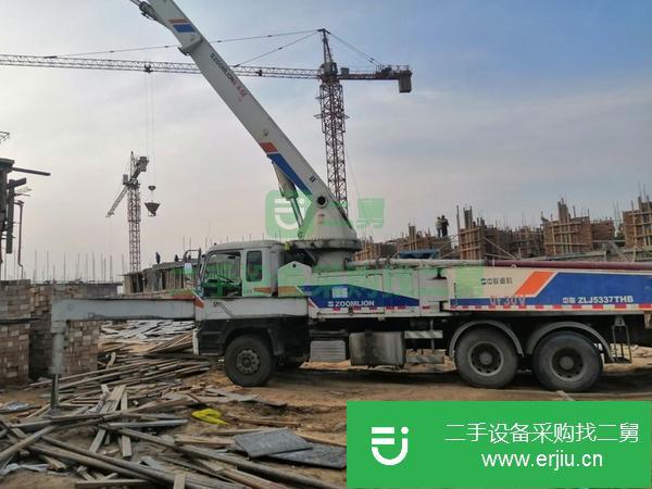 山東出售二手中聯43米泵車