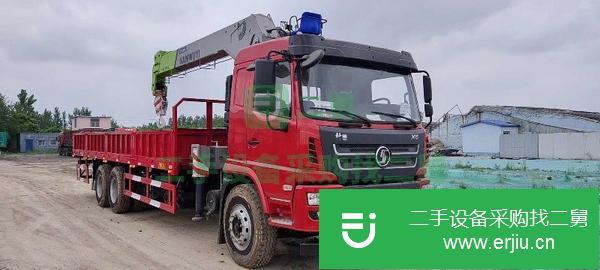 四川出售二手陜汽軒德玉柴后八輪隨車吊