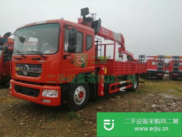 湖北出售二手東風8噸隨車吊