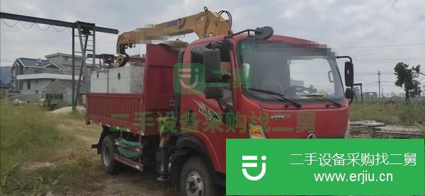 湖北出售二手徐工3.2噸隨車吊