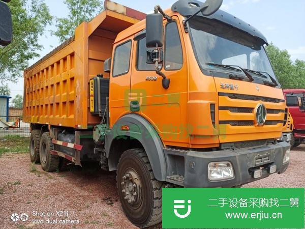 河北出售二手北奔重卡后八輪自卸車