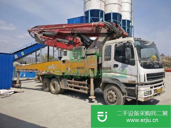 陜西出售二手三一46米泵車