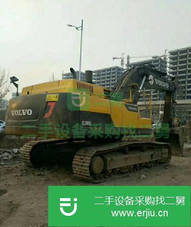 江蘇出售二手沃爾沃EC380D挖掘機(jī)