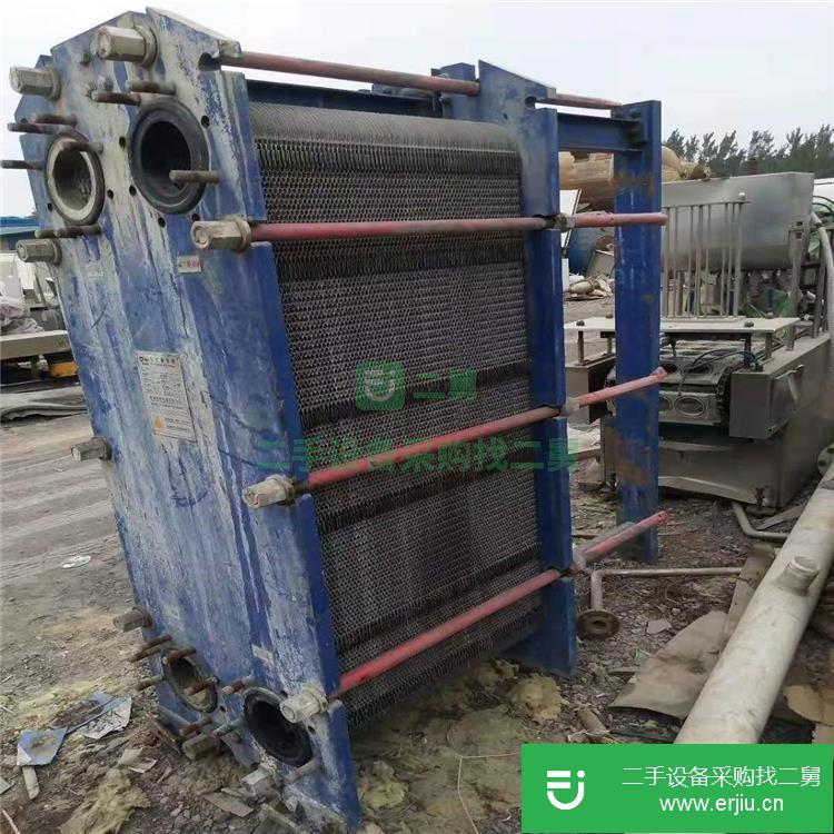 山東出售二手20平方板式換熱器