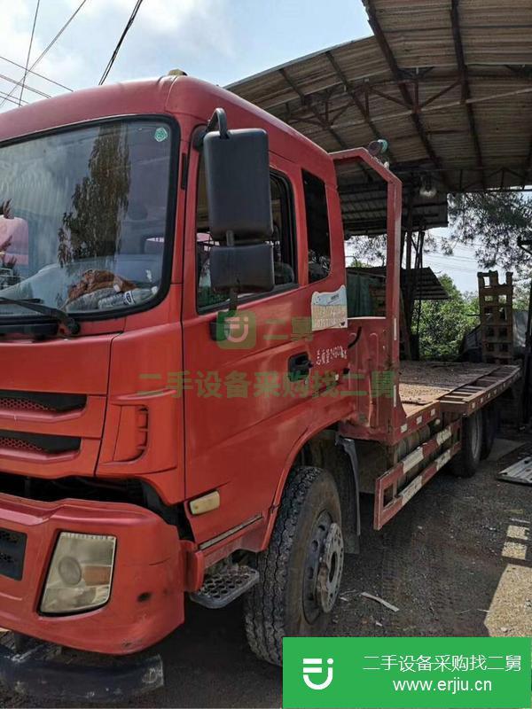 江西出售二手后八輪平板運輸車