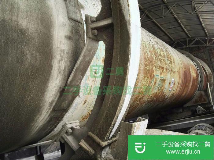 河南出售二手2.4×18米滾筒烘干機