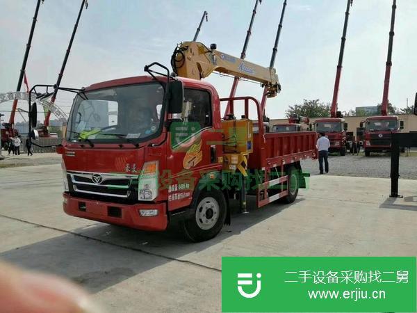 湖北出售二手國五藍牌隨車吊