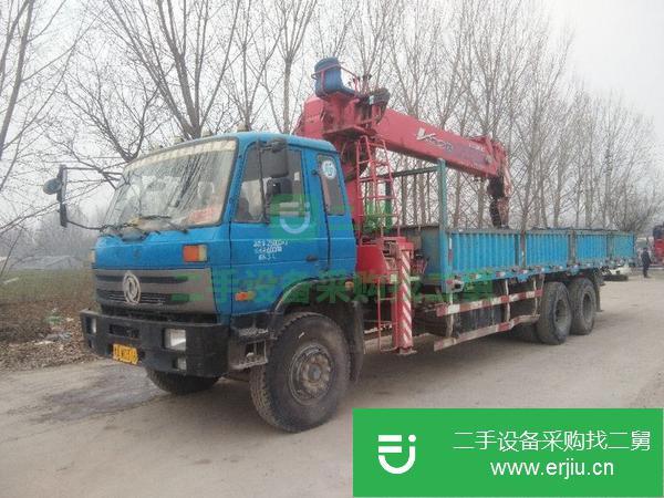 河南出售二手十二噸后八輪隨車吊