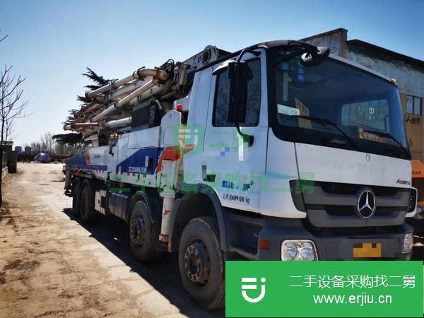 河北出售二手中聯49米混凝土泵車