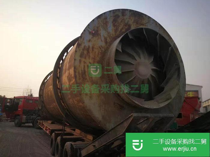 河南出售二手3.4×9米三筒烘干機(jī)