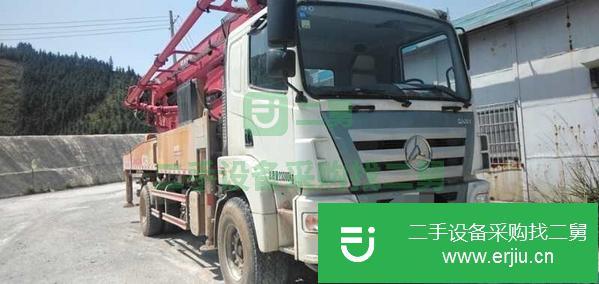廣西出售二手三一C8二橋37米泵車
