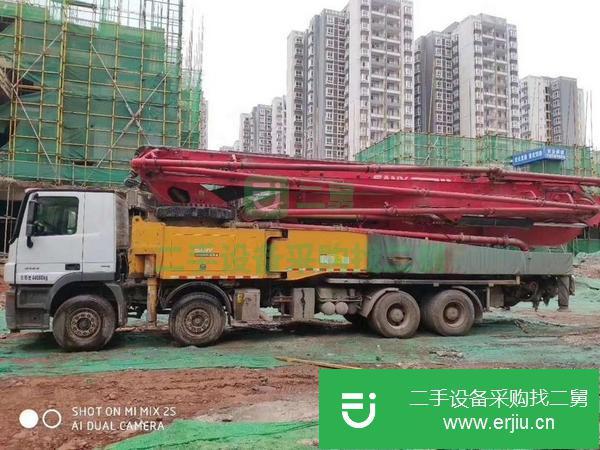 河北出售二手三一56米泵車