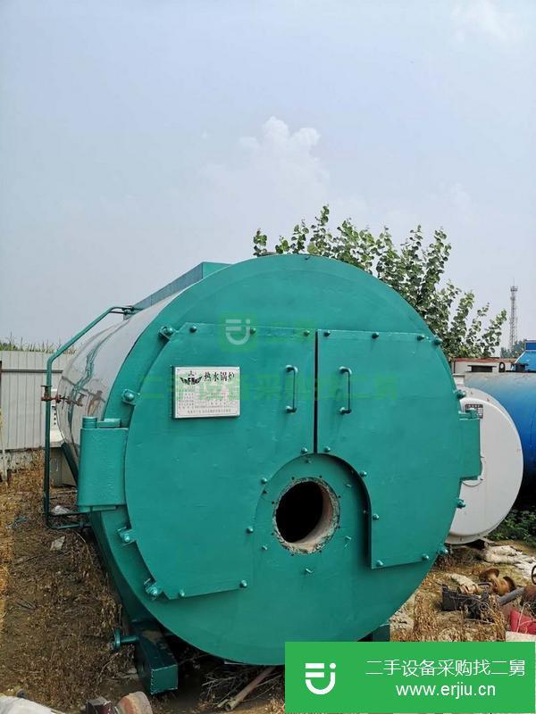 甘肅出售二手四噸燃氣燃油熱水鍋爐