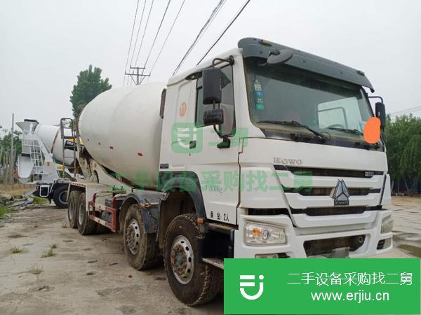 山東出售二手豪沃前四后八20方攪拌車