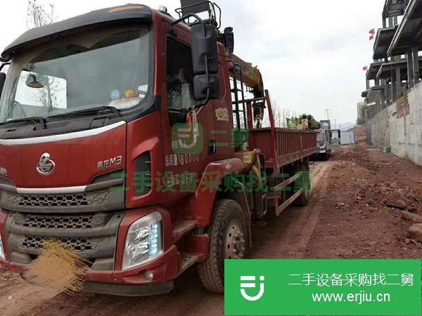 廣西出售二手8噸徐工隨車吊