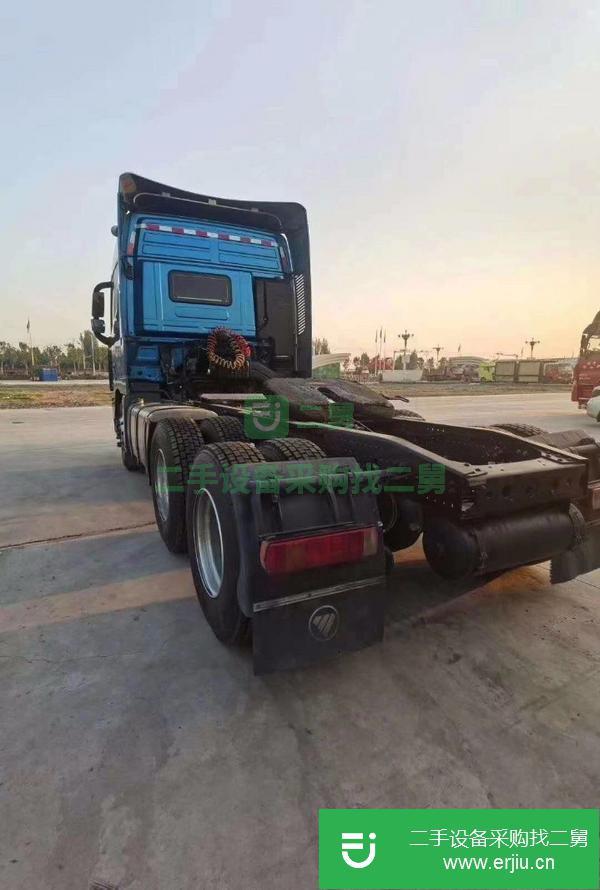 內蒙古出售二手國六歐曼470馬力牽引車