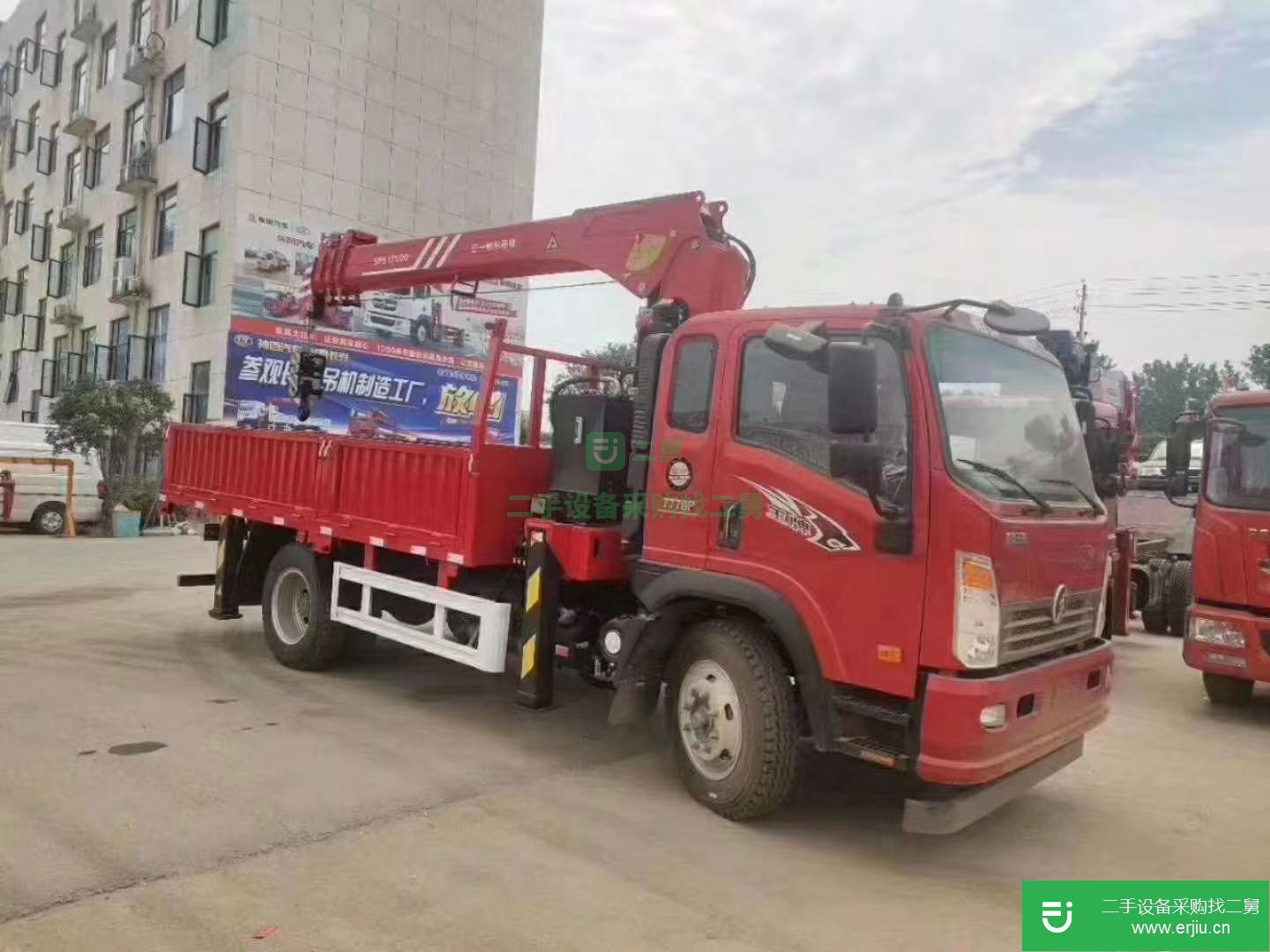 湖北出售二手重汽豪曼隨車吊