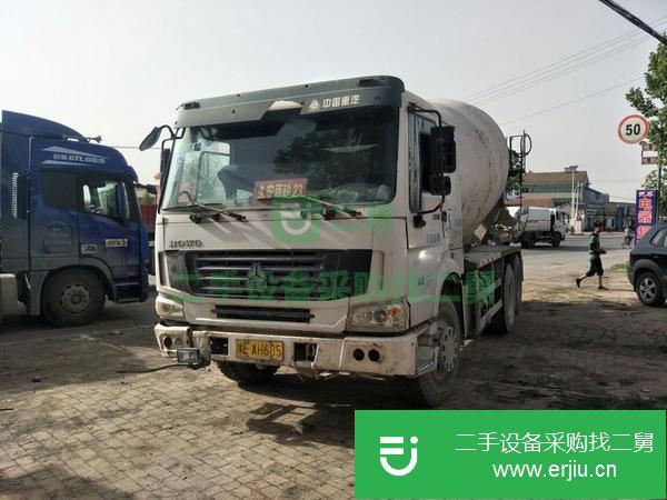 山西出售二手豪沃12方攪拌車