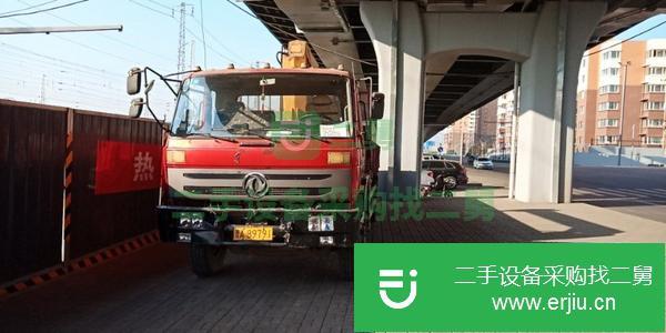 山西出售二手東風10噸隨車吊
