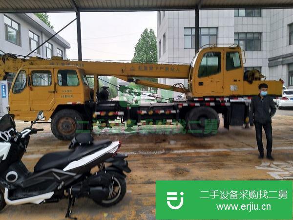 山東出售二手徐工12噸吊車