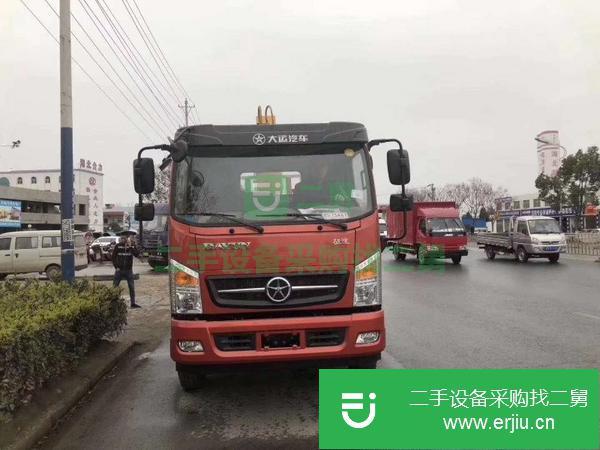 湖北出售二手大運5噸隨車吊