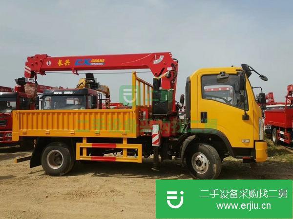 湖北出售二手6.3噸隨車吊