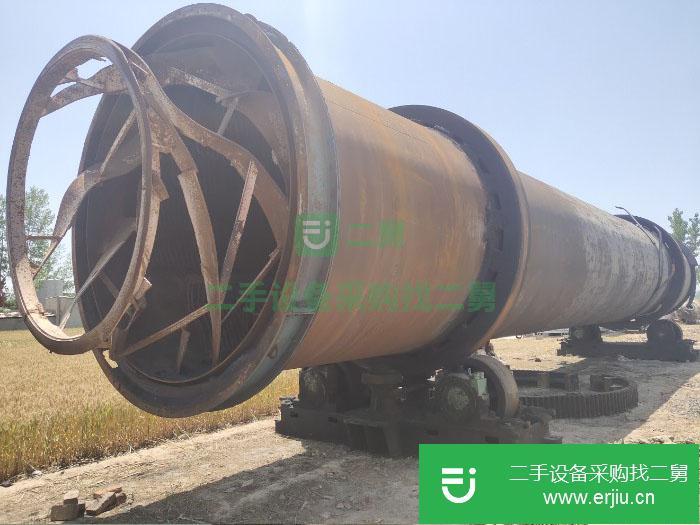 河南出售二手2.8×20米滾筒式煤泥烘干機