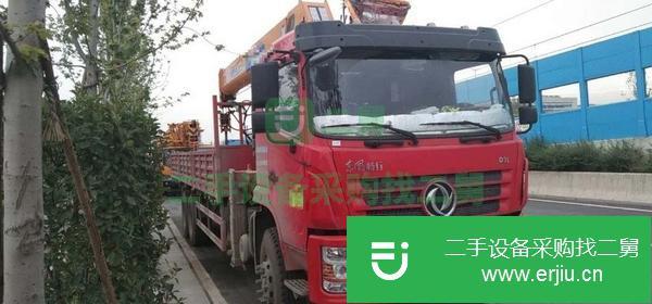 河南出售二手東風后八輪12噸隨車吊