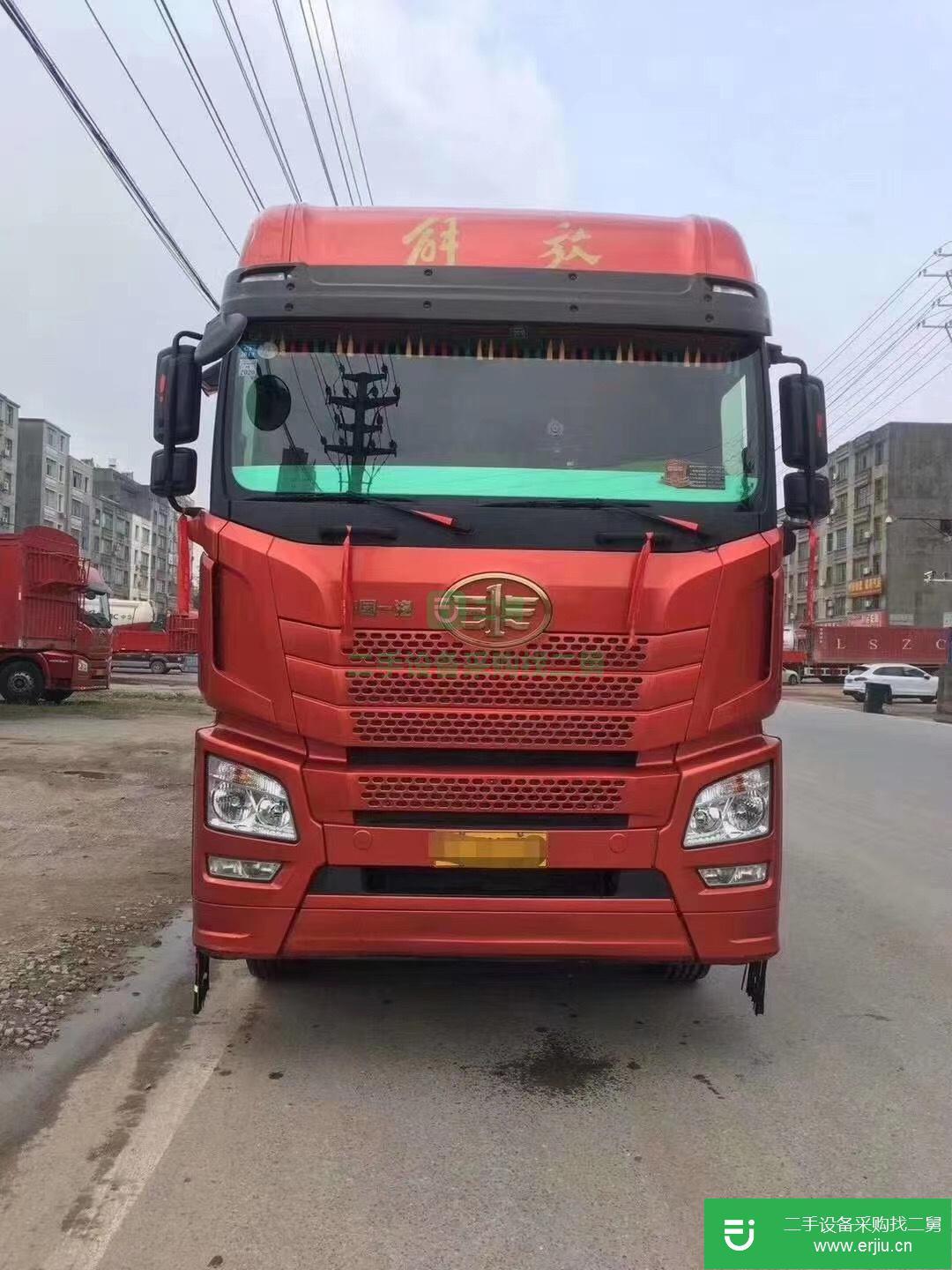 江西出售二手青島解放倉欄載貨車