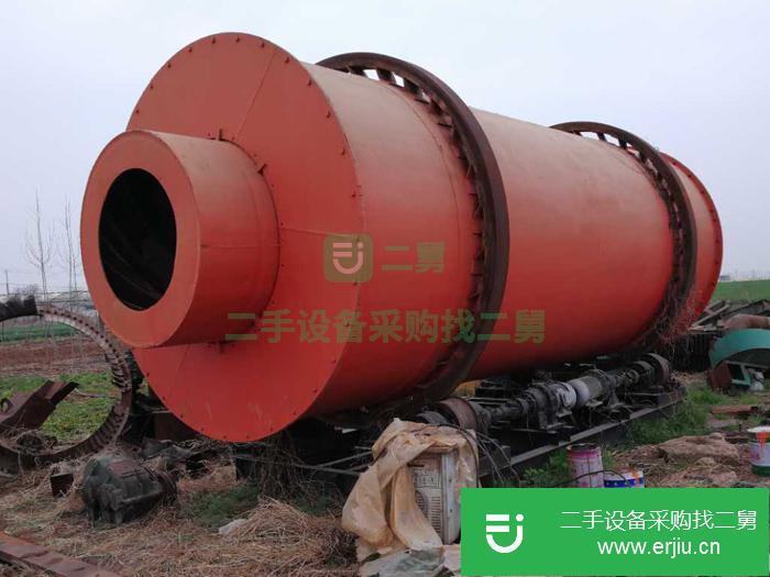 河南出售二手2.5×6米沙子烘干機