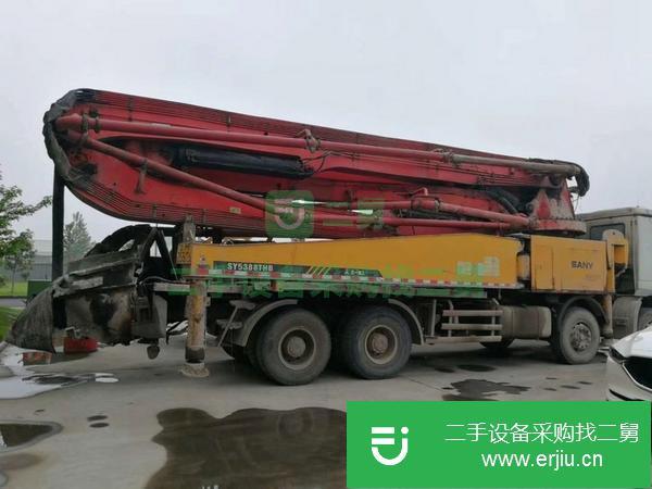 浙江出售二手三一48米泵車