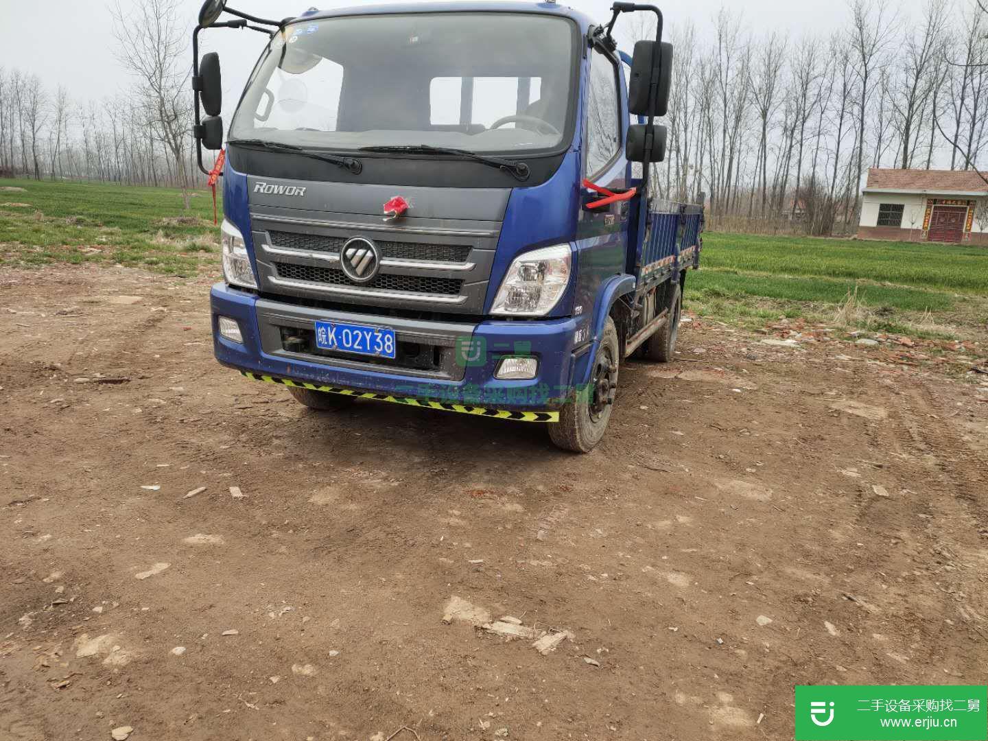 江蘇出售二手福田瑞沃平板車