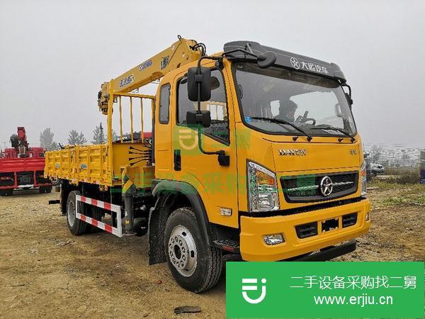 江蘇出售二手大運6.3噸隨車吊