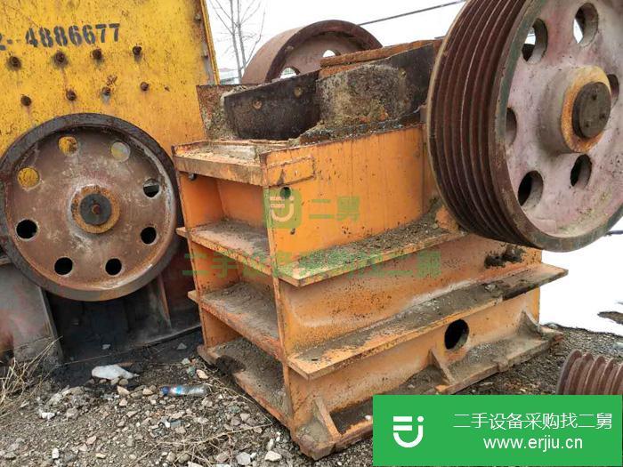 河南出售二手500×750顎式破碎機