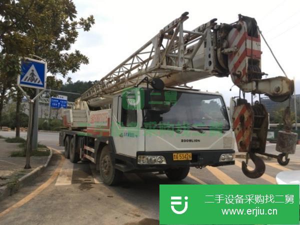 云南出售二手中聯25噸4節臂吊車