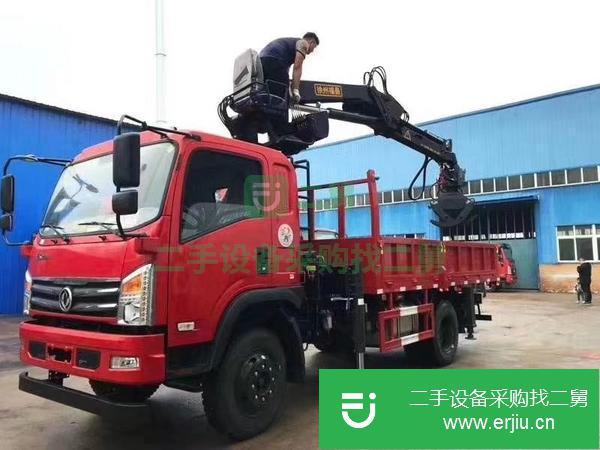 湖北出售多功能5噸折臂吊車