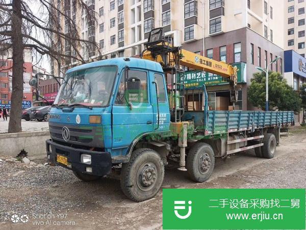 浙江出售二手小三軸徐工10噸隨車吊