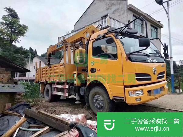 湖北出售二手東風福利卡隨車吊